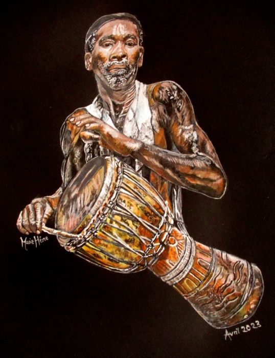 Joueur de Djembe